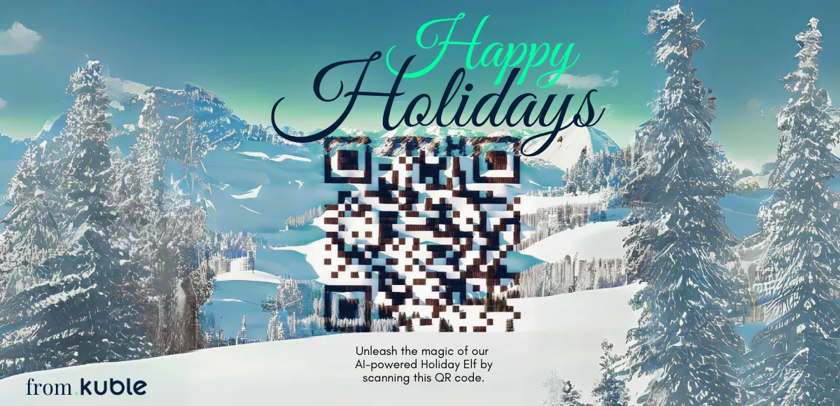 Happy Holidays from Kuble, Metaverse Academy & Our AI-Powered Lumen Elf ...