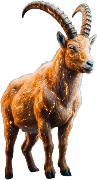 AI Desk Goat Foreground